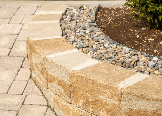 decorative stone in landscaping