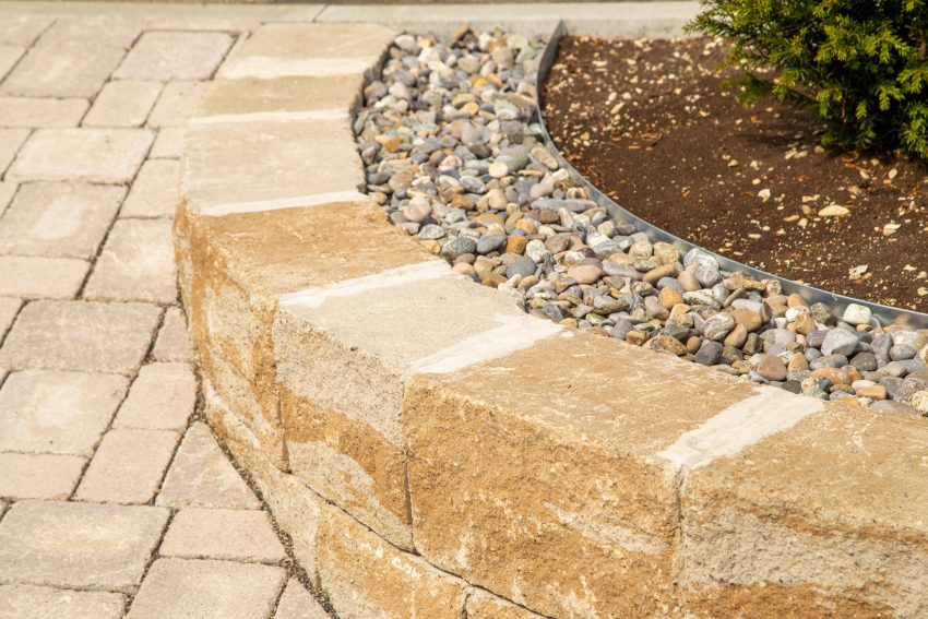 decorative stone in landscaping